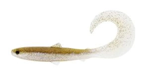 Nástraha BullTeez Curltail 8cm 3g Pearl Sand